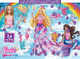 Barbie Dreamtopia Advent Calendar Fantasy-Themed with 24 Surprises Daily Toys Include Barbie Fashion Doll Pets Clothes & Accessories Like Mermaid Tail & Wings