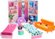 Barbie Toy Playset Big City Big Dreams Dorm Room Furniture & Accessories with 2 Beds Couch Bean Bag Chair & More