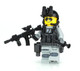 Battle Brick 1.6 Inches Tall US Air Force PJ Pararescue Commando Soldier Custom Minifigure Accessories Made in The USA Genuine Military Minifig Great for Ages 10+ to Adult AFOL