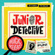 Buffalo Games - Junior Detective - Family Game Night Mystery - Multiple Case Files for Varied Playthroughs - Ages 8 and Up