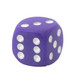 Chessex DND Dice Set-Chessex D&D Dice-12mm Opaque Purple and White Plastic Polyhedral Dice Set-Dungeons and Dragons Dice Includes 36 Dice – D6 (CHX25807)