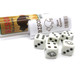 Chessex Polyhedral 7-Die Gemini Dice Set - Blue & Gold w/White (d4 d6 d8 d10 d12 d20 & d00) CHX-26422