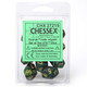 Chessex Manufacturing DND Dice Set-Chessex D&D Dice-16mm Scarab Jade and Gold Plastic Polyhedral Dice Set-Dungeons and Dragons Dice Includes 10 Dice – D10VariousCHX27215