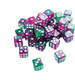 Gamegenic Galaxy Series - Aurora - D6 Dice Set 12 mm (36 pcs)