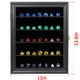 HOROW DND Dice Display Case Holds 5 Sets Polyhedral Hexagonal Dice Lockable Wall Mount w/98% UV Protection Dice Collectors Dice Organizer Shelf Box for Game Night Player d&d…