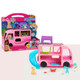 Just Play Barbie Pet Camper Playset with Pair of 1.5-inch Pet Figures 11-pieces Toy Figures and Playset Kids Toys for Ages 3 Up by Just Play