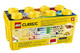 LEGO Classic Medium Creative Brick Box 10696 Building Toy Set - Featuring Storage Includes Train Car and a Tiger Figure and Playset for Kids Boys and Girls Ages 4-99