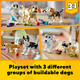 LEGO Creator 3 in 1 Adorable Dogs Building Toys - Pretend Play Toys for Girls & Boys Ages 7+ Years - Kids Learning & Educational Sets - Ideas - 31137