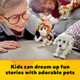 LEGO Creator 3 in 1 Adorable Dogs Building Toys - Pretend Play Toys for Girls & Boys Ages 7+ Years - Kids Learning & Educational Sets - Ideas - 31137