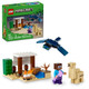 LEGO Minecraft Steve's Desert Expedition Building Toy Biome with Minecraft House and Action Figures Minecraft for Independent Play Gaming Playset for Boys Girls and Kids Ages 6 and Up 21251