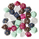 MBGBrybelly Party Starters Dice Bundles - Cool Polyhedral Mixtures from Series I II & III - Variety Pack of Solid Neon Translucent Glittery & Marbled Game Pieces - RPG Gaming & Accessories (Terrestrial)