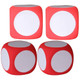 NUOBESTY 4pcs Giant Foam Dice Dry Erase Dice Dice Jumbo Dice Big Dice Writable Game Dice Education Playing Game Dice Teaching Prop for Home Classroom