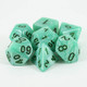 Paladin Roleplaying Turquoise Pearl RPG Dice - Full Polyhedral Set - 'Aqua'