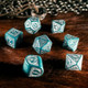 Q Workshop Viking RPG Dice Set Niflheim