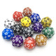 Smartdealspro 5-Pack of Random Color D30 Polyhedral Dice for DND RPG MTG Table Games with Pouch