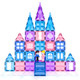 Soyee Diamond Magnetic Building Blocks - Princess Toys for 3-8 Year Old Girls & Boys - 3 4 5 6 Year Old Girl Birthday Xmas Present