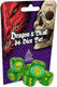 Steve Jackson Games Dragon & Skull Dice Pack Green Glitter by Steve Jackson Games 16mm