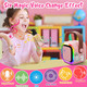 Just4Fun Karaoke Machine for Kids Portable Karaoke Machine with 2 Microphone Wireless Family Party Game Toys for Ages 3 4 5 6 7 8 9 10 11 12 Year Old Toddler Boys Girls Kid Christmas Birthday s