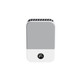 ZAPORA Mini Air Conditioner Fan Mini Portable Ventilator Hand Neck Fan Handheld Rechargeable Folding Cooling Table Small Hanging Air Conditioner (Color : Gray)