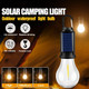 MODOAO Solar Tent Lights USB Rechargeable Led Camping Lantern Outdoor Hanging Light Bulbs with Clip Hook for Camping Christmas Decorations  Emergency Flashlight (1pcs) (4)