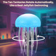 BomKra Jellyfish Lamp With Bluetooth Speaker Dancing Jellyfish Lamp 7 Color Atmosphere jellyfish Desk lamp Rechargeable Atmosphere Night Light Suitable for Children and Adults Floating Gifts for the bedroom