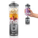Ninja Blast Max Portable & Personal Blender + Twist & Go Smootie Blend Ice Crush 3 Programs Cordless 22 oz removable Vessel Dishwasher Safe Leakproof Grey BC251GY