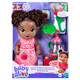 Baby Alive Bubbly Tea Party Berry Boo Doll With Teapot Accessories, Black Hair, 11 Inches, Kids Toys, Ages 3+