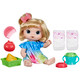Baby Alive Fruity Sips Doll, Apple, Toys For 3 Year Old Girls, 12-Inch Baby Doll Set, Drinks & Wets, Pretend Juicer, Kids 3 And Up, Blonde Hair