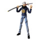 Bandai - Anime Heroes - One Piece - Anime Heroes Figure 17Cm - Trafalgar Law - Articulated Action Figure Law - Official Product - 36937