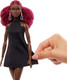 Barbie Basics Model 03 Collector Doll With Red Curly Hair, Black Mini Dress & Boots, Universal-Fit Fashions, Posable Tall Body & Swappable Doll Head