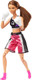 Barbie Made To Move Doll & Accessories, Brunette Boxer Wearing Removable Uniform With Boxing Gloves, 22 Bendable Joints