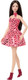 Barbie Fashionistas Doll #246 With Black Hair, Pink Leopard Print Strapless Dress With Accessories Like Tie Necklace And Boots