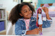 Barbie Fun & Fancy Set, Fashion Doll With Extra-Long Color-Streaked Black Hair, Clothes & Styling Accessories