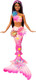 Barbie Mermaid Toy Dolls With Surprise Magic Blooming Flowers Feature, Ombre Tails, Pearl Headband Accessory & Long Brown Hair With Purple Highlights