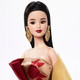 Barbie Signature Lunar  Year Fashion Doll Wearing Red Dress With Golden Peony Print, Collectible Holiday Toy