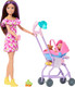 Barbie Skipper Babysitters, Inc. Playset With Brunette Doll, Brunette Toddler Doll, Bathtub & 6 Accessories Including A Rubber Duckie