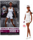 Barbie Inspiring Women Series, Venus Williams Fashion Doll With Signature Tennis Uniform And Racket, Includes Displayable Packaging