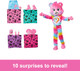 Barbie Cutie Reveal Care Bears Doll & Accessories, Series 2 Togetherness Bear With 10 Surprises Including Color Change & Mini Bear