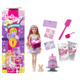 Barbie Party Unboxed Doll & Accessories, Pet Birthday Series Birthday Bows Set With 10 Surprises Including Color Change & Cake-Decorating Activity
