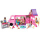 Barbie Dream Camper  For  Playset With Roof Tent, Swing Chair, Fishing Pond, Bbq Grill With Color-Change Feature & 60+ Accessories Including Dough