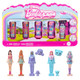 Barbie Mini Barbie Land 5-Pack Pop Reveal Dolls, 1.5-Inch Mini Doll With Surprise Reveal & Sensory Play Piece (Styles May Vary)