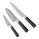 Berghoff Codon 3Pc Knife Set Stainless Steel Sharp Blades With Pp Handle Rust Proof For Cutting Slicing Chopping Dicing