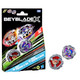 Beyblade X Beat Tyranno 4-70Q & Knife Shinobi 4-80Hn Dual Pack Set With 2 Right-Spinning Tops Authentic Takara Tomy Battle Tops Games/Toys For Boys & Girls 8+
