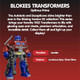Blokees Officially Licensed Transformers Action Figures, Transformers Shining Version(Sv) 02- Shining 1985 (Blind Box) Figures-Single Box
