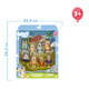 Bluey - Pack Of 8 Adventure Figures, Articulated Figures Ready To Go Adventure, Kids Series Dolls, Increase Your Collection With This Famous Pack (Bly73000)