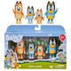 Bluey Super Fan Figurines For Toddlers Set, 11 Character Pack With Exclusive Figures, Toddler Figurine Toys Includes Bluey, Bingo & More, Ages 3+