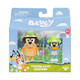 Bluey And Muffin 2-Pack Toy Figure Playset, Spring Time Toddler Figurine Toys Set With Dressup Accessories, Poseable Bluey Figurines For Kids Ages 3-5