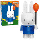 Brickcraft Miffy With Balloon Building Block Set 100-Piece Cute Bunny Figure In Blue Dress Holiday Christmas Toy  For Kids Collectors Fans Ages 8+ Festive Diy Brick Kit For Holiday Fun