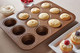 Calphalon Simply Calphalon Nonstick Bakeware, Cake/Muffin Pan, 12-Cup