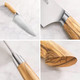 Cangshan Oliv Series 8-Inch Chef'S Knife, Forged Swedish 14C28N Steel, 501561